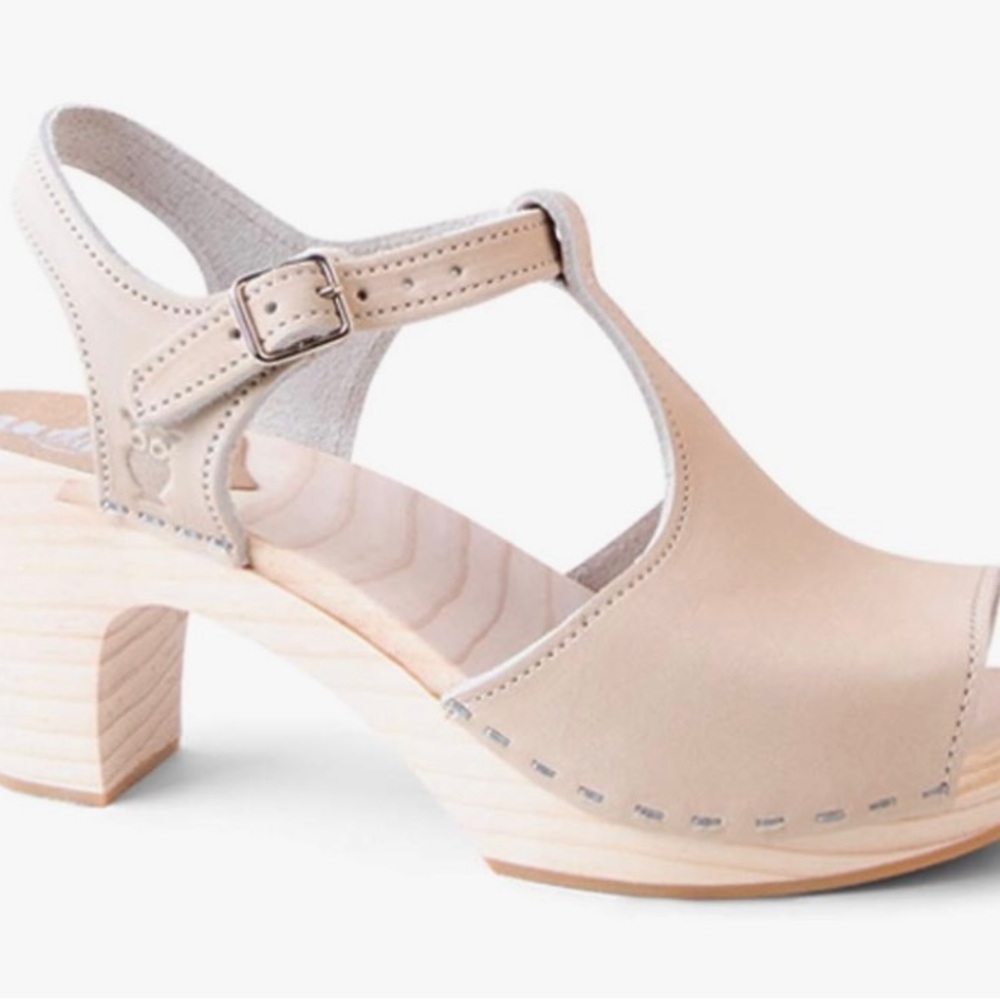 Sandgrens Swedish Handmade Wooden Clog Sandal